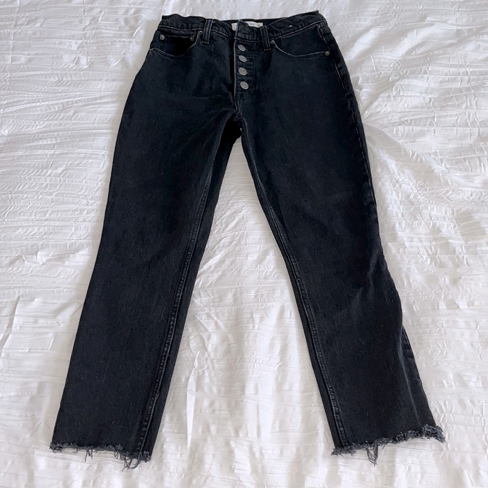 Abercrombie High Rise Skinny Jeans Black Size 26/2s